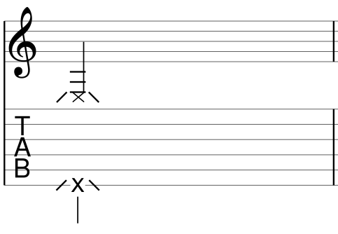 連続のグリッサンド